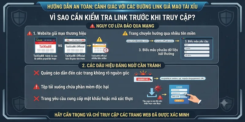 Cách nhận biết đường link đáng ngờ